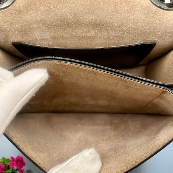 JIMMY CHOO Black Rockstar  Leather Shoulder Bag - Picture 12 of 15